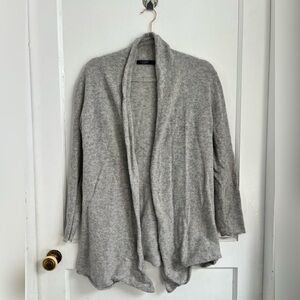 Lusso Womens Gray
Cashmere Long Sleeve Open
Cardigan Size L